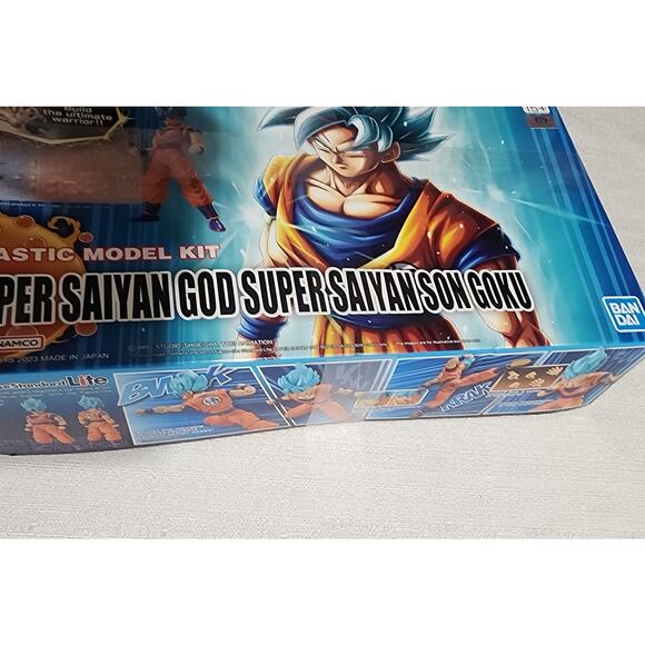 dragon ball z Super saiyan god super saiyan son goku plastic model kit - Picture 4 of 6